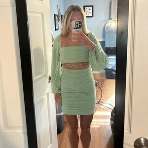 Green Princess Polly Dress!